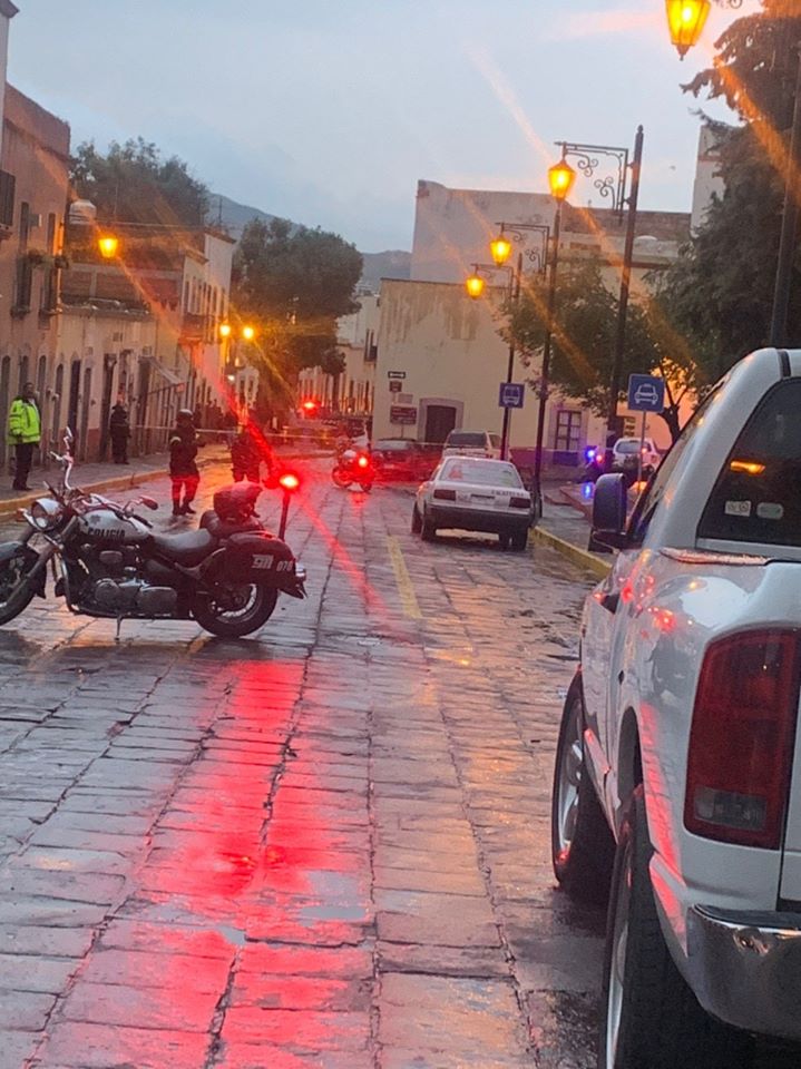 balacera taxista fuente de los faroles zacatecas