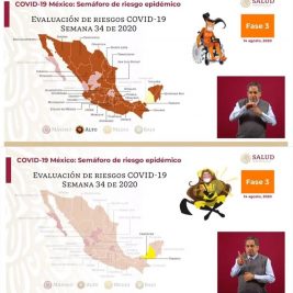 campeche semaforo amarillo zacatecas semaforo rojo