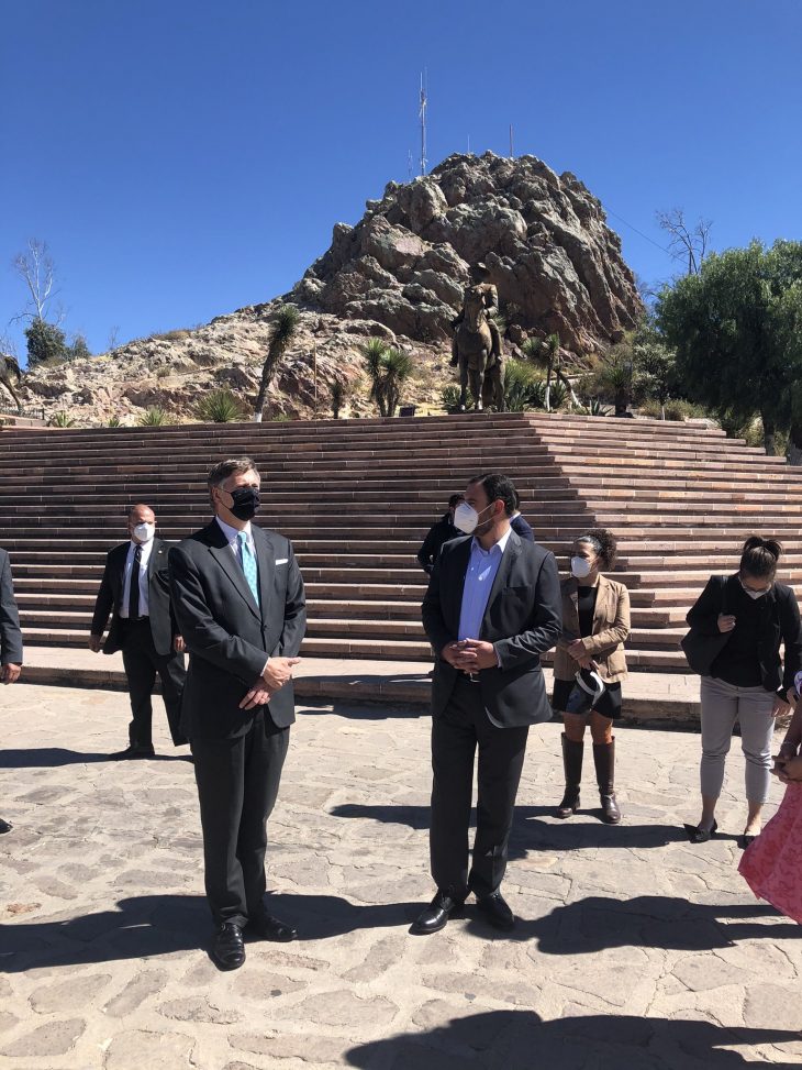 embajador estados unidos en méxico visita zacatecas