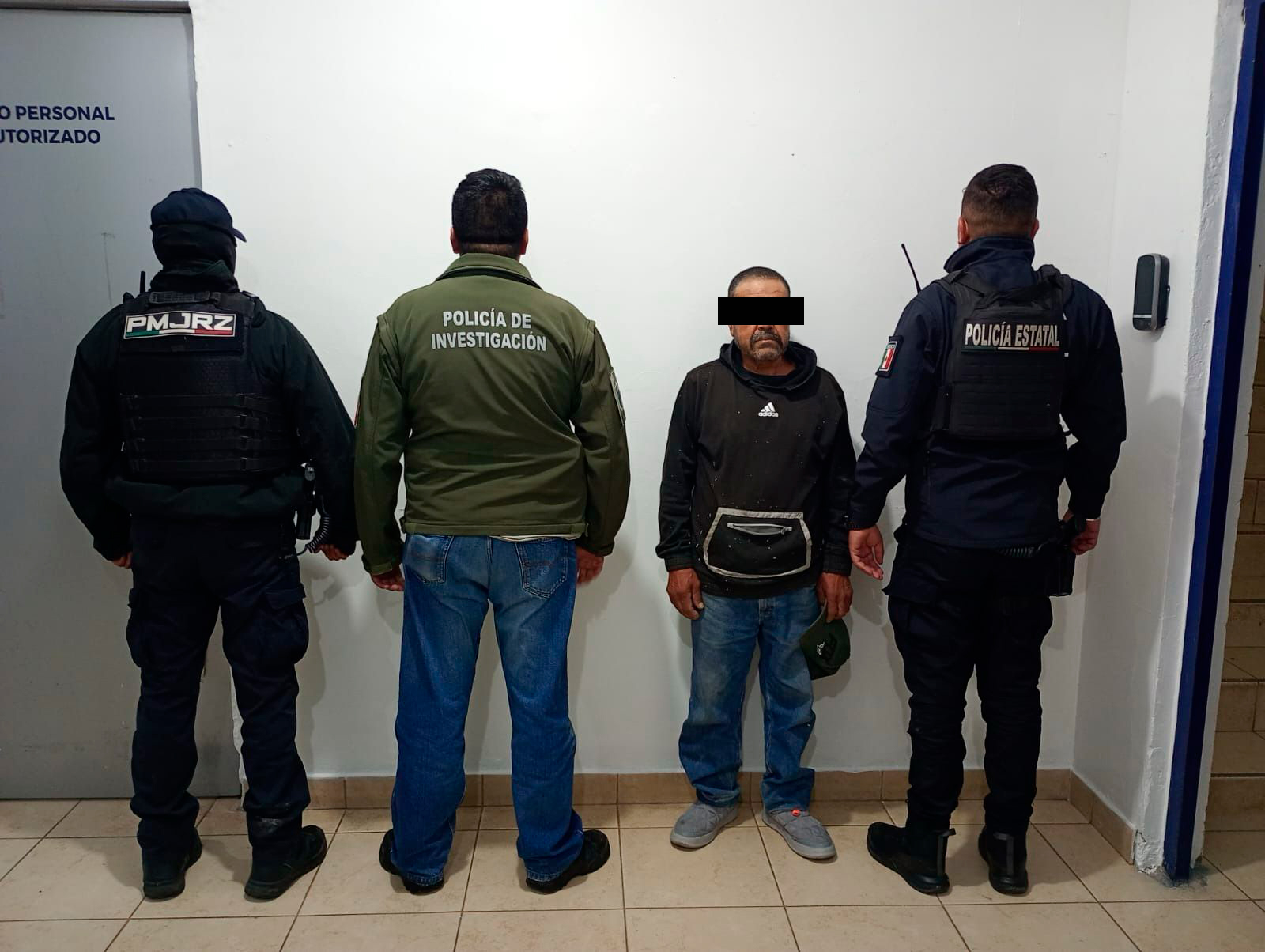 Detienen en Jerez a masculino con orden de aprehensión vigente